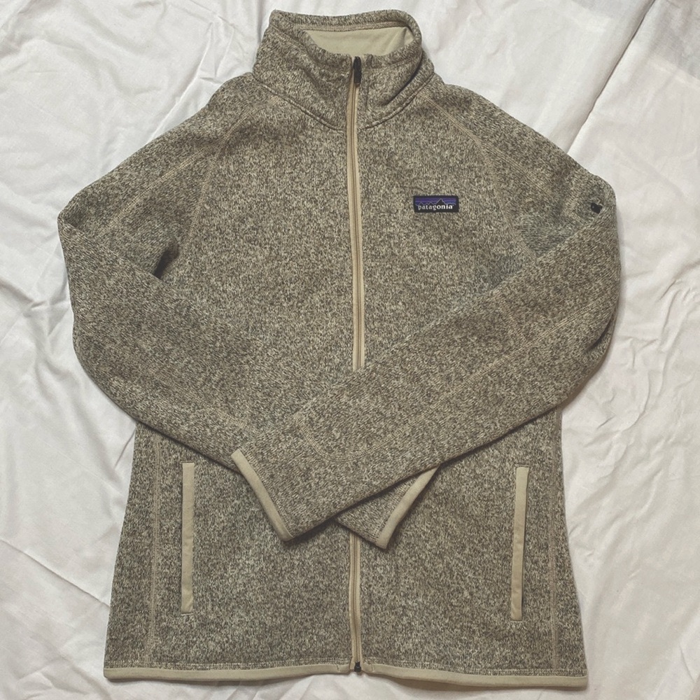 Patagonia Better Sweater Women Small Great condition Natural color